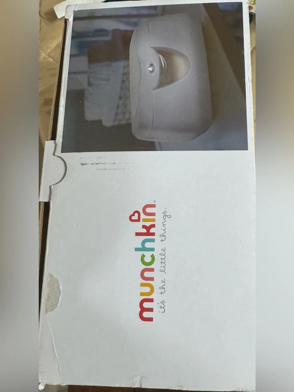 Munchkin Warm Glow Wipe Warmer Electric Baby Wipes Dispenser with Night Light